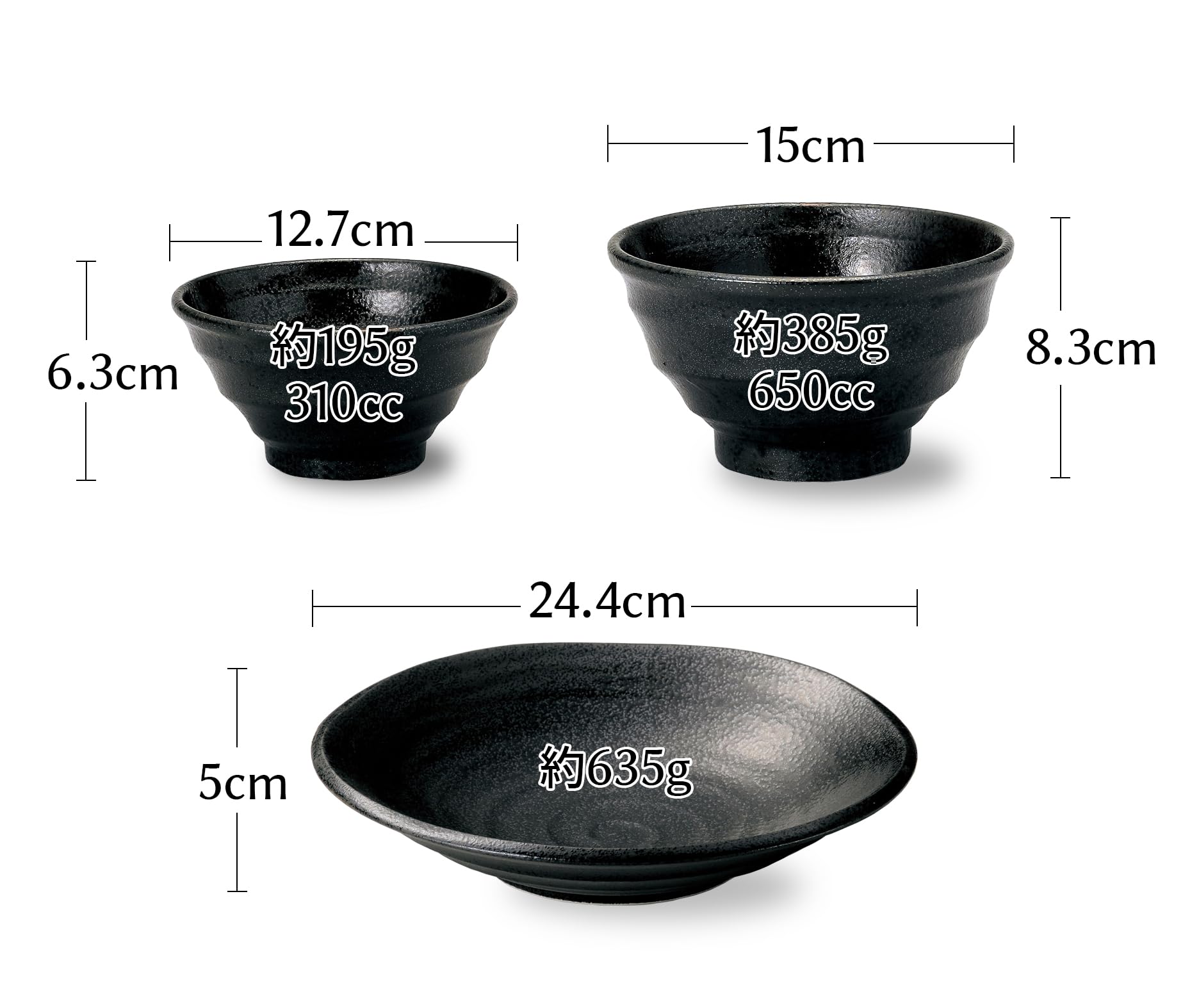  Black Tonquin 皿 3枚セット Wedgwood Black Tonquin 皿 3枚セット